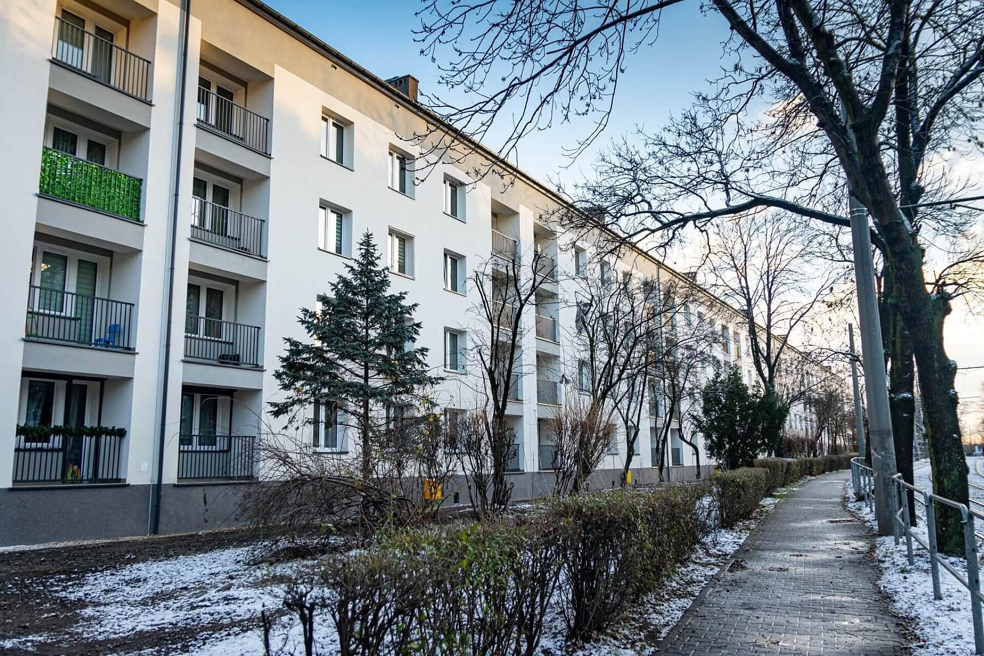 Termomodernizacja bloku przy ulicy Wiosny Ludów fot KAW Termomodernizacja bloku przy ulicy Wiosny Ludów fot KAW
