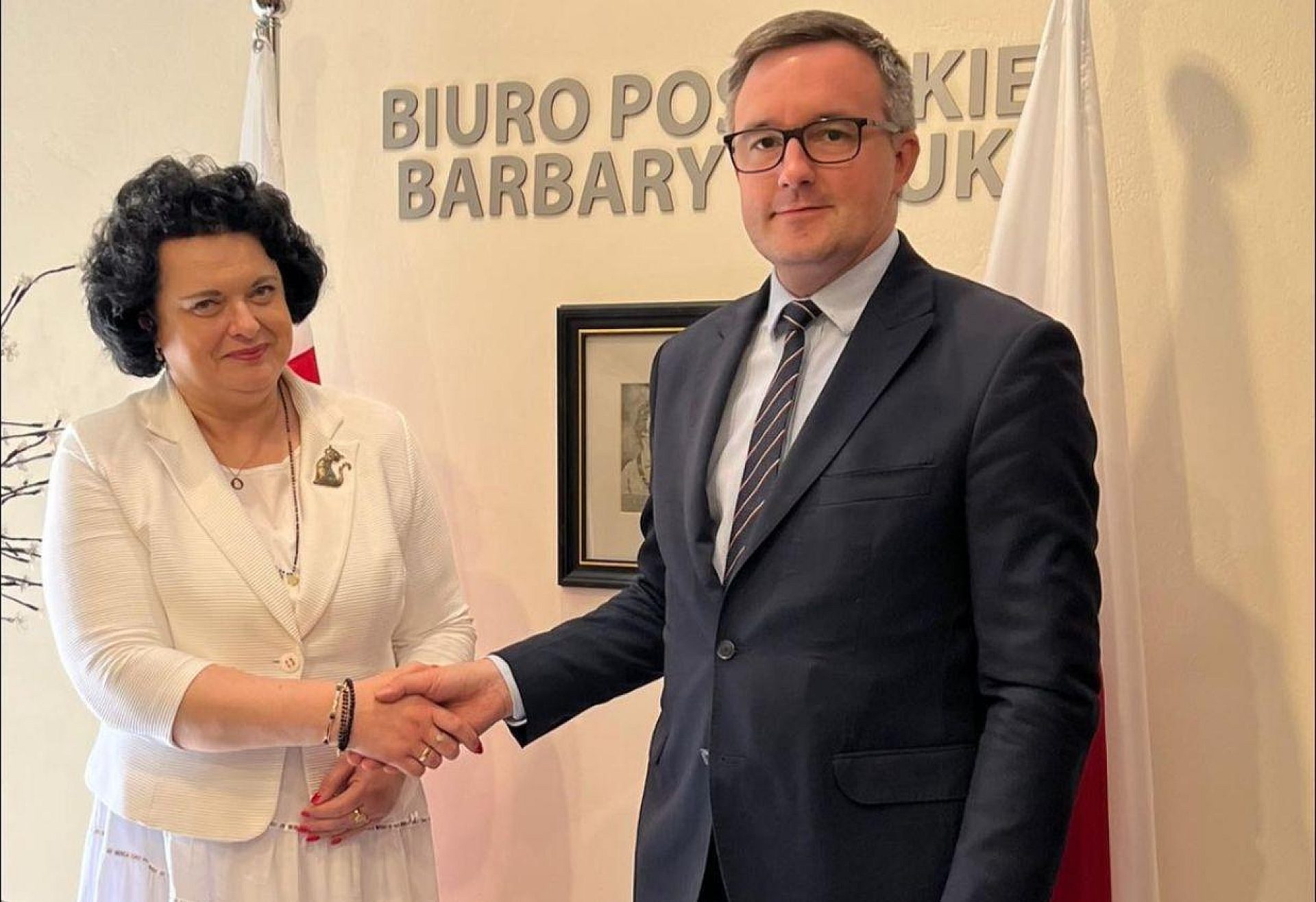 Barbara Dziuk i Piotr Trząski Barbara Dziuk i Piotr Trząski