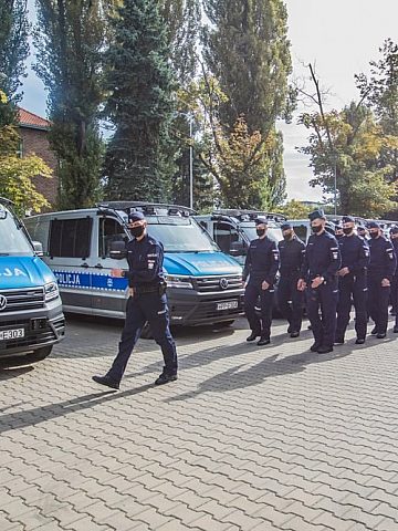 Polscy policjanci wyruszają na Litwę Polscy policjanci wyruszają na Litwę