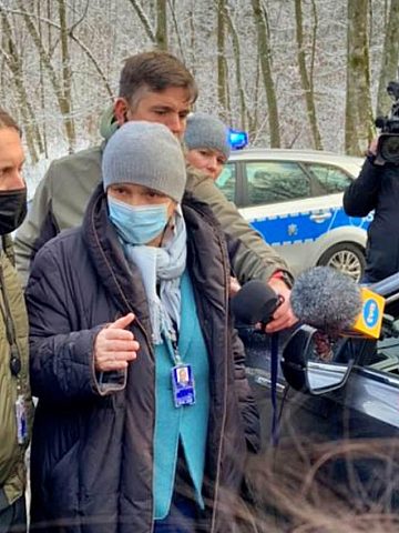 Łukasz Kohut na granicy Łukasz Kohut na granicy