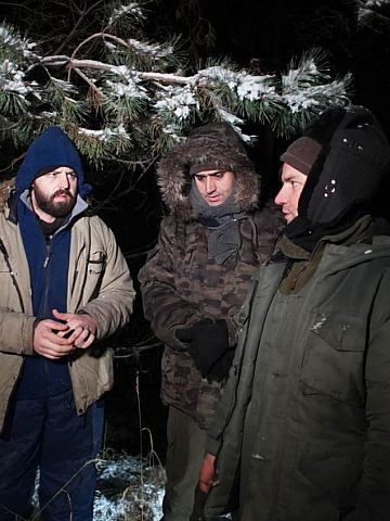 Łukasz Kohut na granicy Łukasz Kohut na granicy