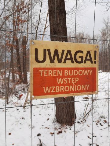 Teren budowy nowego stadionu GKS Katowice Teren budowy nowego stadionu GKS Katowice