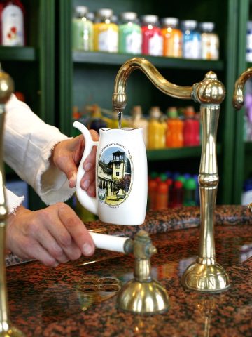 Wnętrze pijalni Wód Mineralnych Wnętrze pijalni Wód Mineralnych