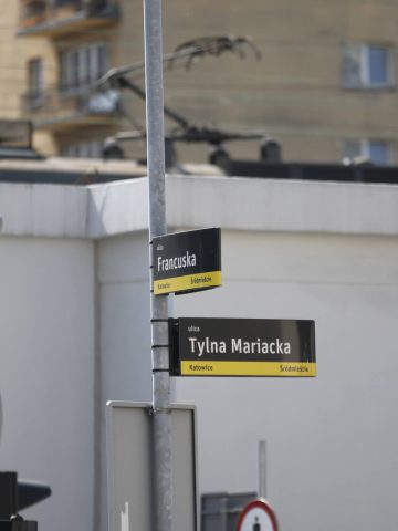 Skrzyżowanie ulic Francuskiej i Tylnej Mariackiej Skrzyżowanie ulic Francuskiej i Tylnej Mariackiej