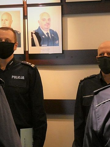 Wręczenie rozkazów objęcia funkcji komendanta policji w Katowicach i Tychach Wręczenie rozkazów objęcia funkcji komendanta policji w Katowicach i Tychach