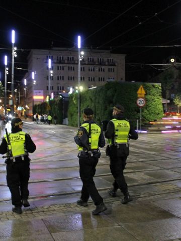 Patrol straży miejskiej w Katowicach Patrol straży miejskiej w Katowicach