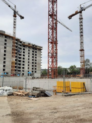 Budowa osiedla Atal Sky Katowice 4 Budowa osiedla Atal Sky Katowice 4