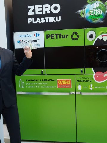 Butelkomat Sosnowiec Carrefour 1 Butelkomat Sosnowiec Carrefour 1