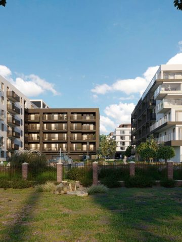 II etap inwestycji Franciszkańskie Południe w Katowicach. Wizualizacja II etap inwestycji Franciszkańskie Południe w Katowicach. Wizualizacja