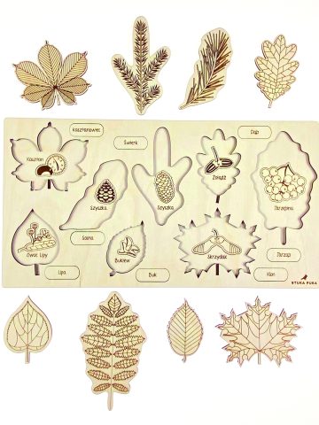 Puzzle Drewniane do Biedronki przyszedł żuk Puzzle Drewniane do Biedronki przyszedł żuk