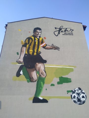 Jan Furtok mural Jan Furtok mural
