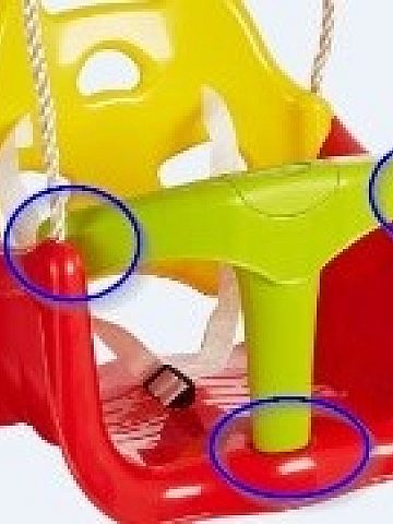 Huśtawka dla dzieci wycofana ze sprzedaży w Kauflandach Huśtawka dla dzieci wycofana ze sprzedaży w Kauflandach