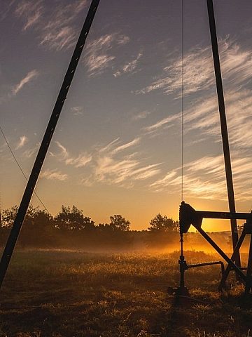 Kopalnia ropy naftowej w Krygu Foto Natalia Pacana Roman Kopalnia ropy naftowej w Krygu Foto Natalia Pacana Roman