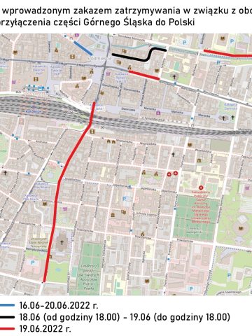 Mapka z zakazem parkowania Mapka z zakazem parkowania