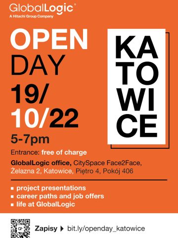 Open Day Katowice plakat Open Day Katowice plakat