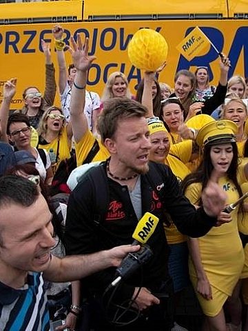 Piotr Kupicha w Przebojowym Pociągu w 2021 roku Piotr Kupicha w Przebojowym Pociągu w 2021 roku