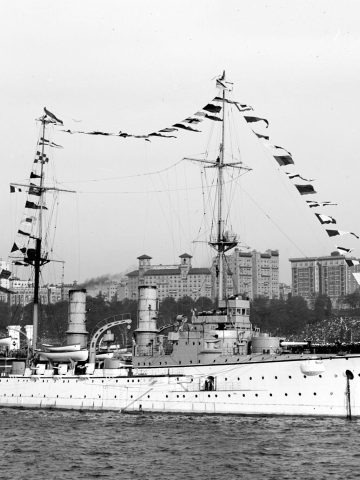 SMS Victoria Luise w Nowym Jorku SMS Victoria Luise w Nowym Jorku