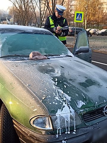 Wypadek zjazd A4 Wypadek zjazd A4