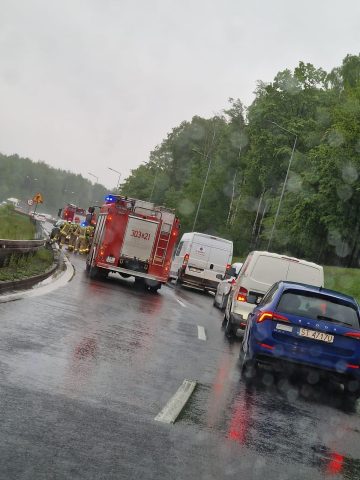 Kolizja katowice wezel murckowska 01 Kolizja katowice wezel murckowska 01