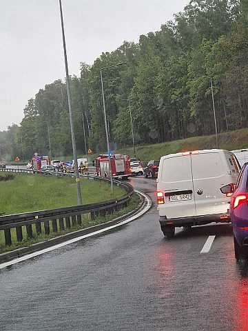 Kolizja katowice wezel murckowska 02 Kolizja katowice wezel murckowska 02