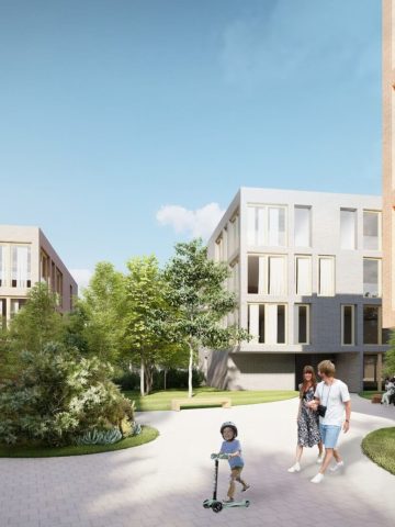 Nowe osiedle borki katowice koncepcja 2 Nowe osiedle borki katowice koncepcja 2