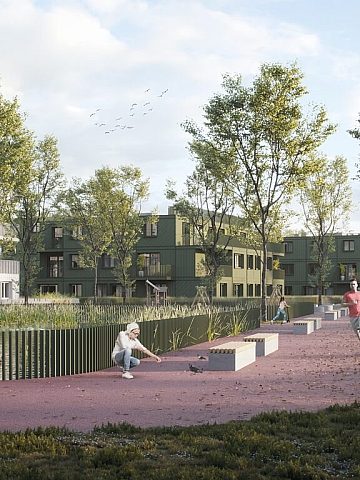 Osiedle tbs katowice kosmiczna wizualizacja Osiedle tbs katowice kosmiczna wizualizacja