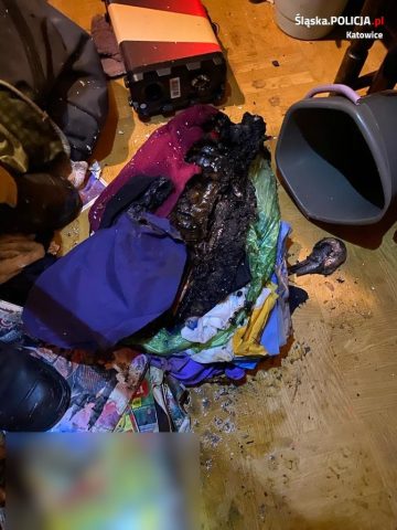 Pozar katowice wilimowskiego 01 Pozar katowice wilimowskiego 01