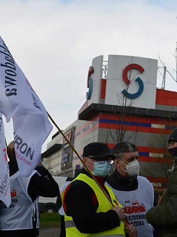 Zdjęcie poglądowe - protest Taurona Zdjęcie poglądowe - protest Taurona