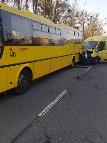 Kolizja Katowice ulica Lwowska Kolizja Katowice ulica Lwowska