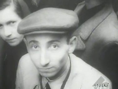 Film z czasów Zagłady. Żydzi z gett w Będzinie i Dąbrowie Kadr z filmu