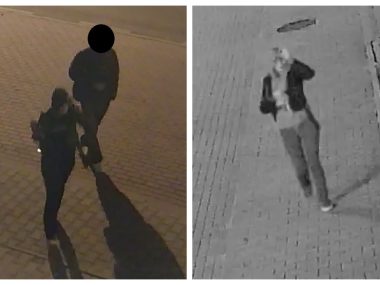 Osoba podejrzana o pomalowanie fasady kościoła w Katowicach Osoba podejrzana o pomalowanie fasady kościoła w Katowicach