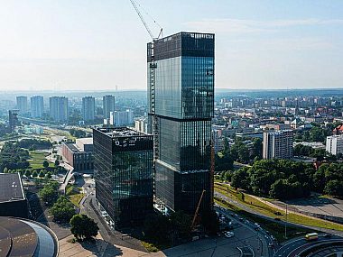 Budowa KTW II, lipiec 2021, Katowice Budowa KTW II, lipiec 2021, Katowice