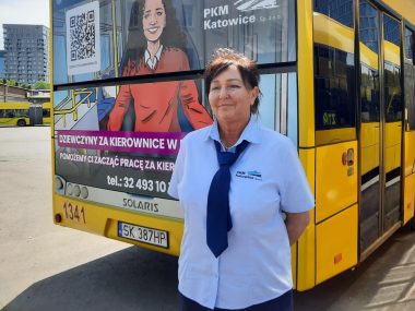 Równouprawnienie w autobusach. "Zarabiam tyle, co mężczyźni" Ewa piecewicz kierowca autobusu 03