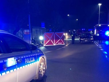 Śmiertelne potrącenie rowerzysty Potracenierowerzysty