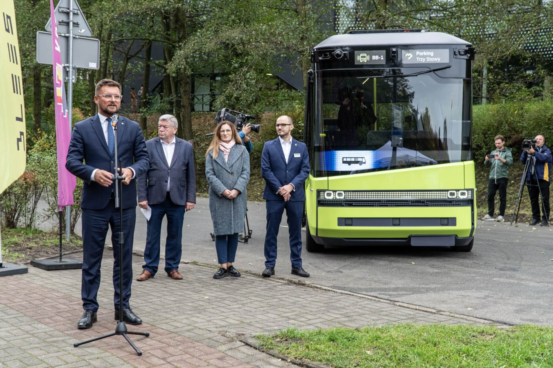 Autonomiczny bus katowice