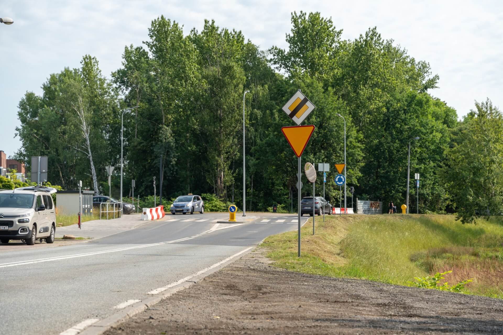 Budowa ciagu pieszorowerowego meteorologow katowice 01