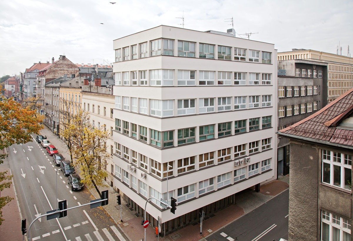 Budynek Oddziału Hematologii i Transplantacji Szpiku SPSK
