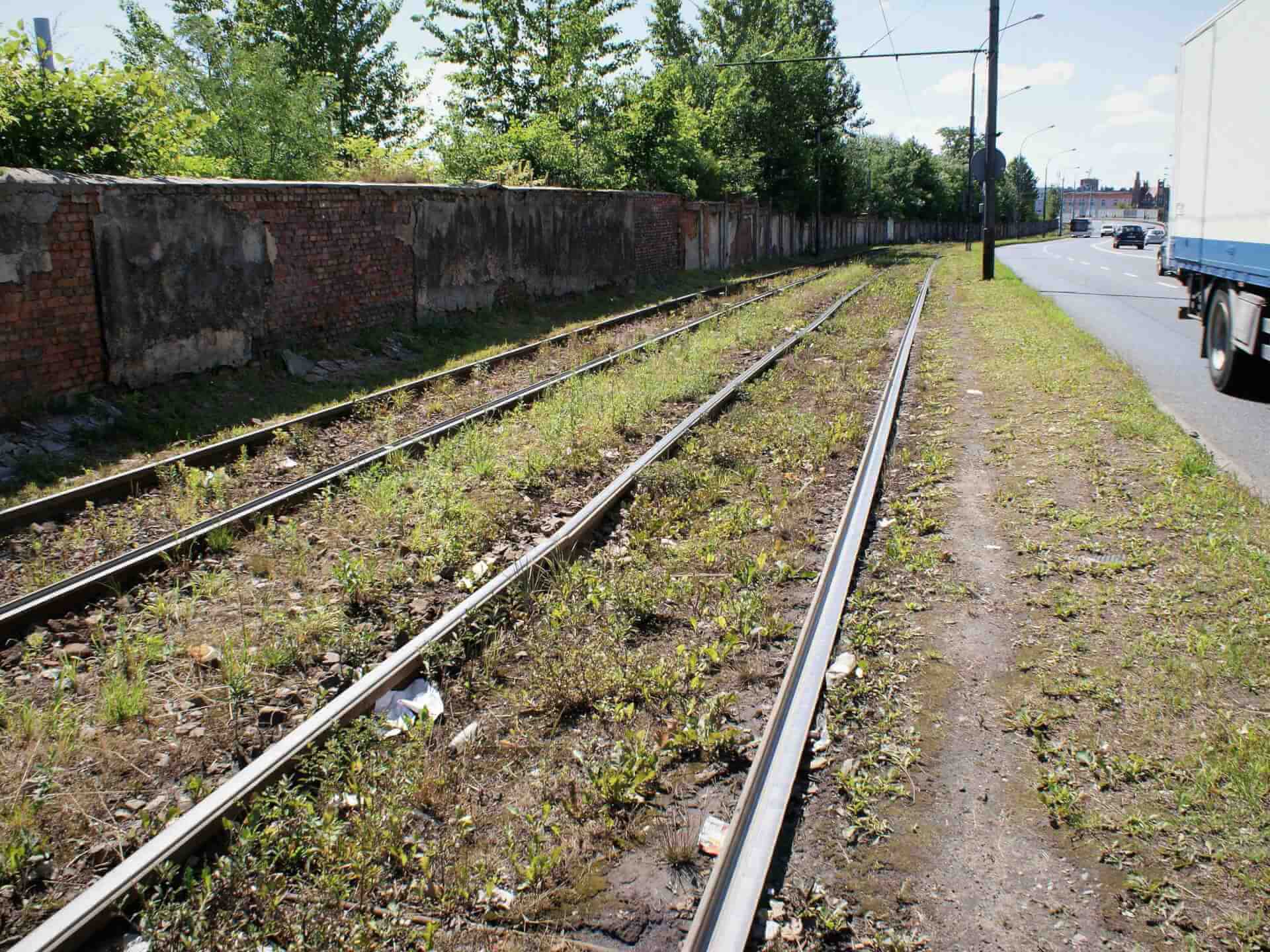 Chorzów ulica Katowicka przed przebudową