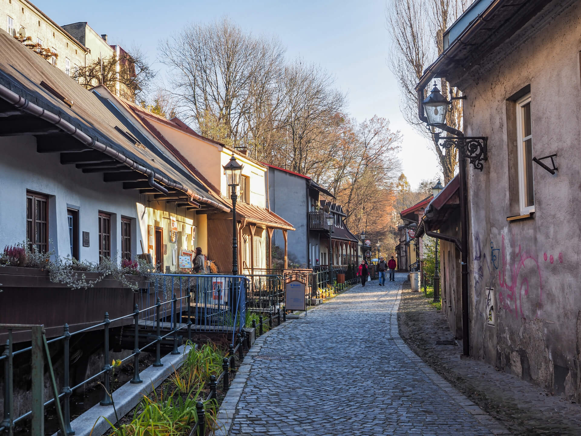 Ulica Przekopa w Cieszynie, czyli "Cieszyńska Wenecja"