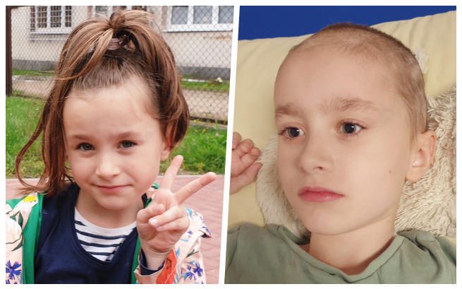 7-letnia Agata Kuberska jest chora na nowotwór mózgu