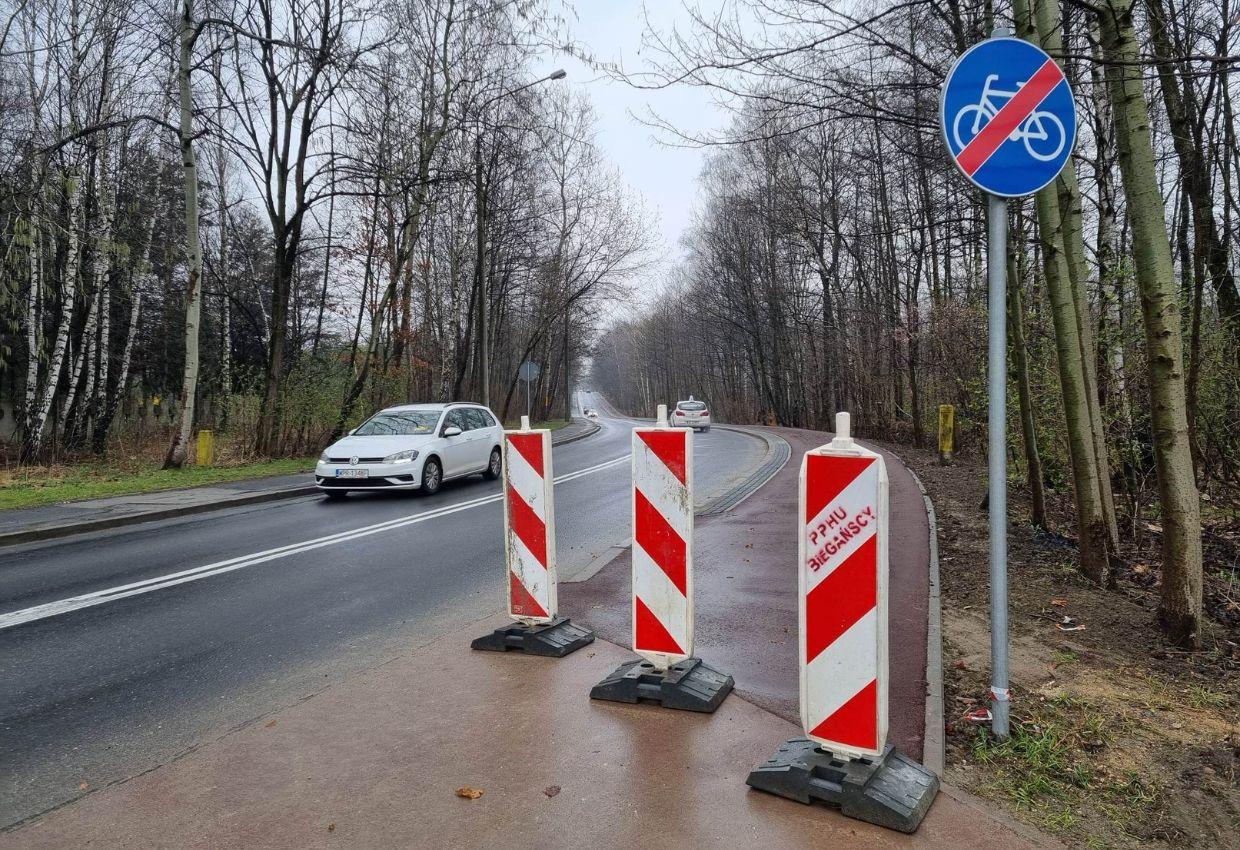 Droga rowerowa z Doliny Trzech Stawów do Nikiszowca