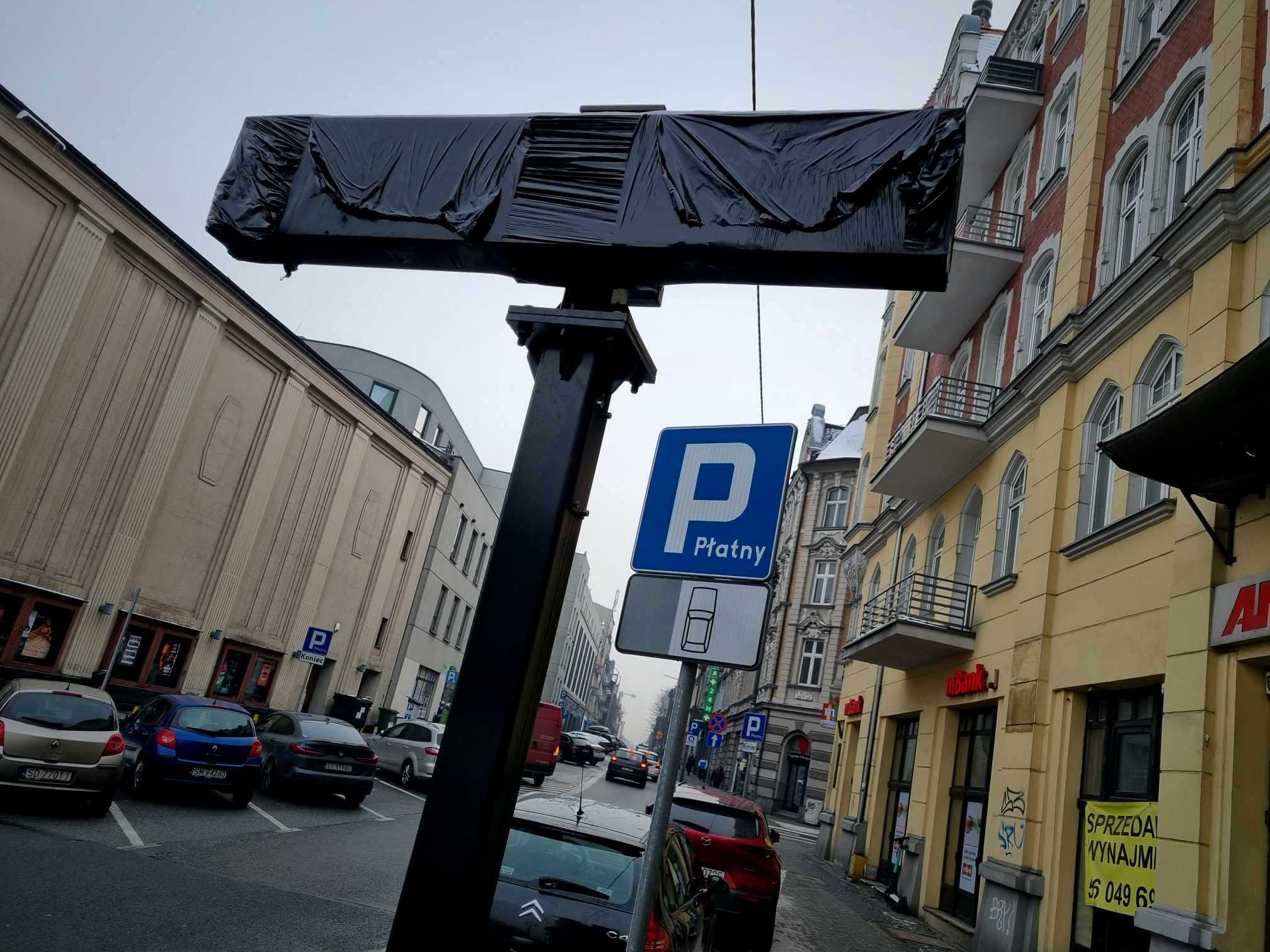 Katowice strefa platnego parkowania 3