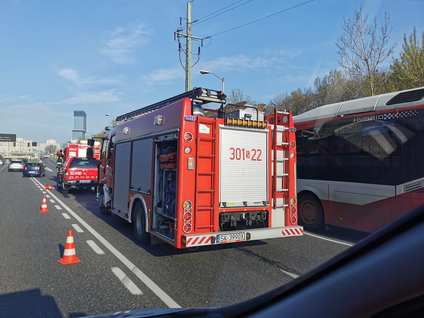 Wypadek al Roździeńskiego Katowice 27 kwietnia 2022