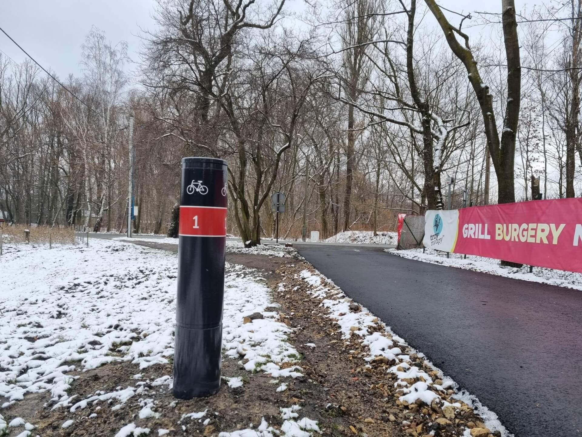 Nowe oznakowanie tras rowerowych w Katowicach