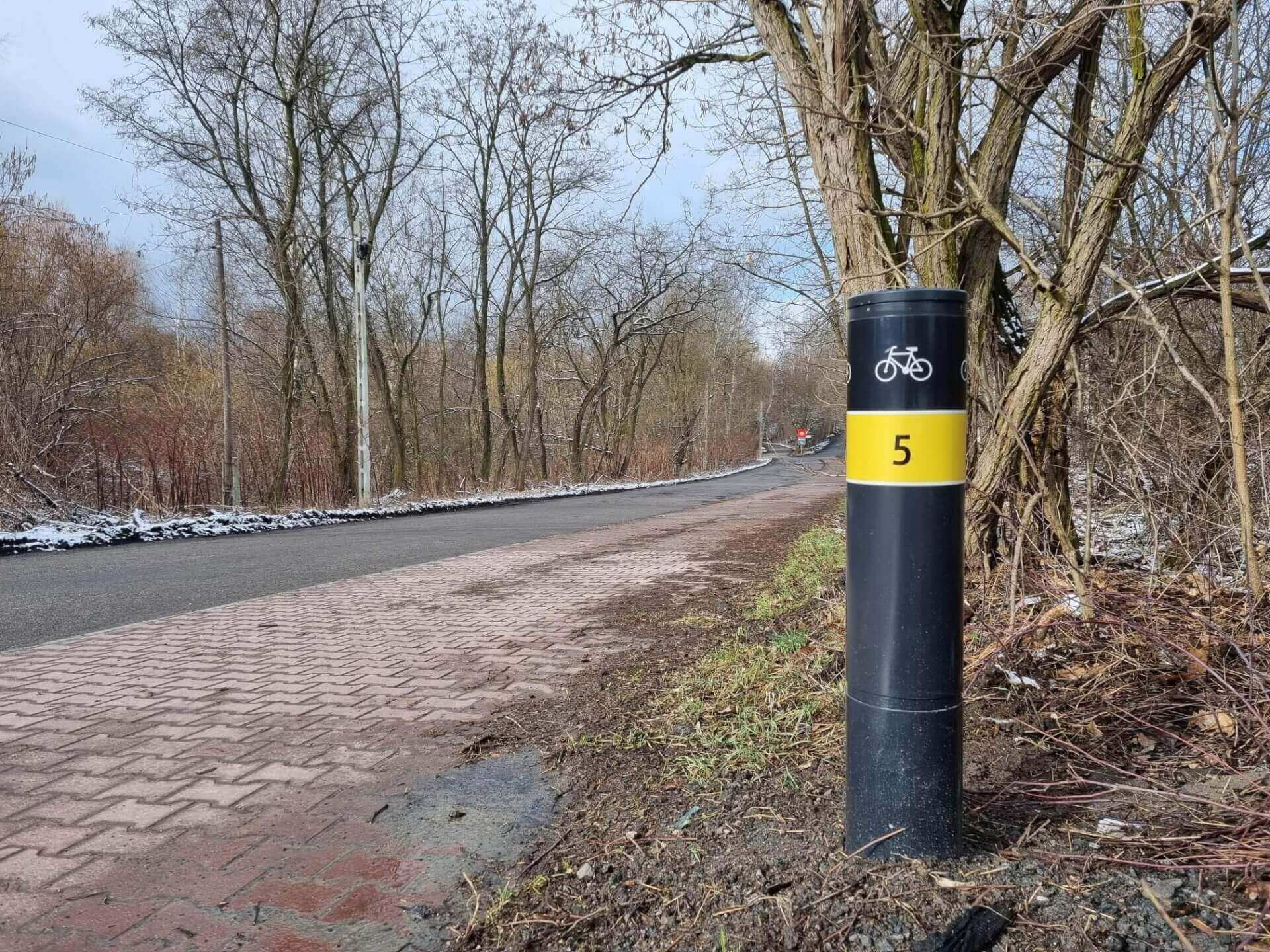 Nowe oznakowanie tras rowerowych w Katowicach