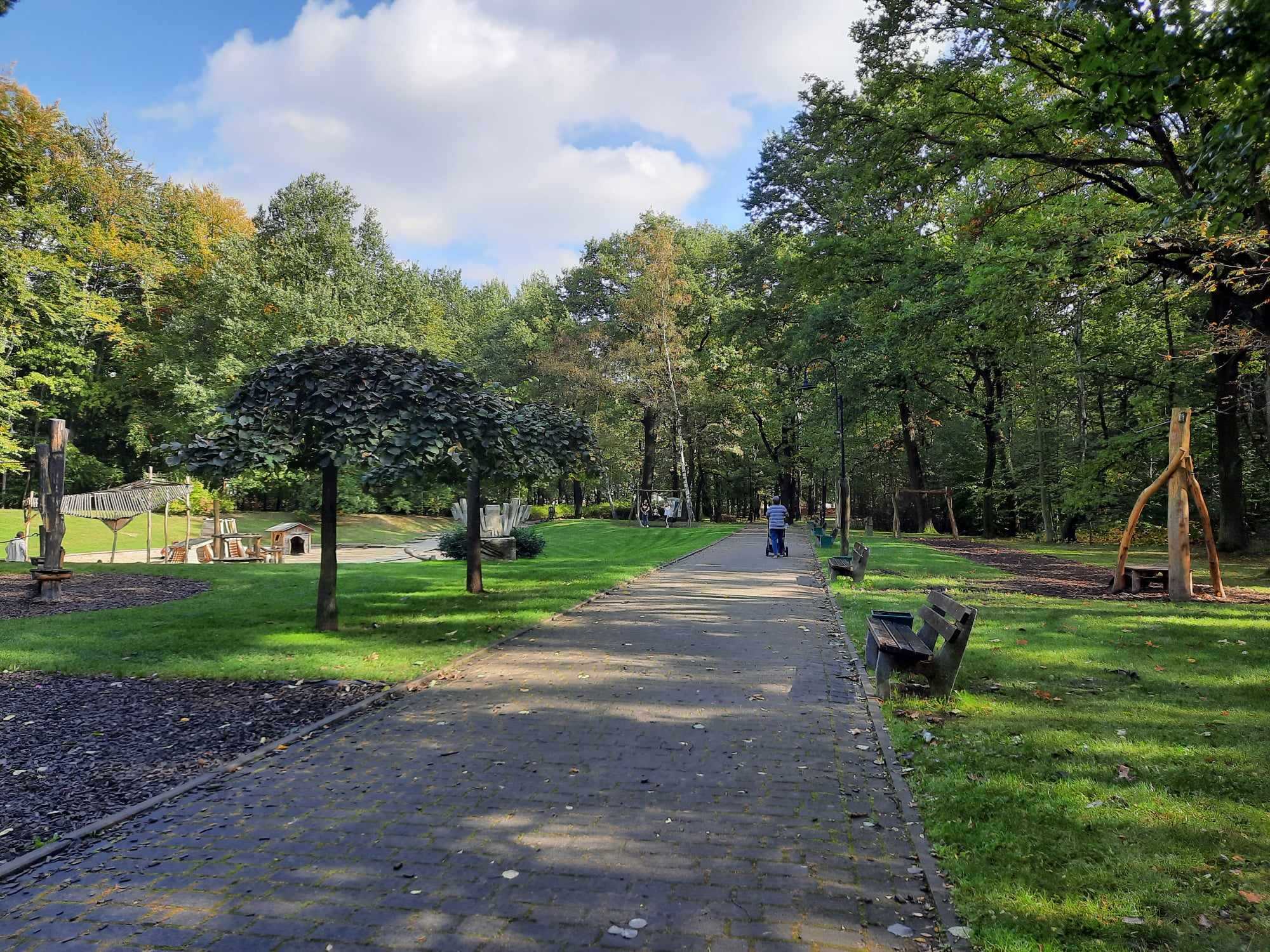 Park kosciuszki katowice plac zabaw