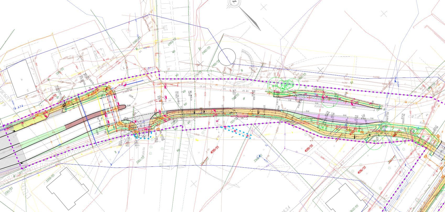 Projekt drogi rowerowej kolista katowice