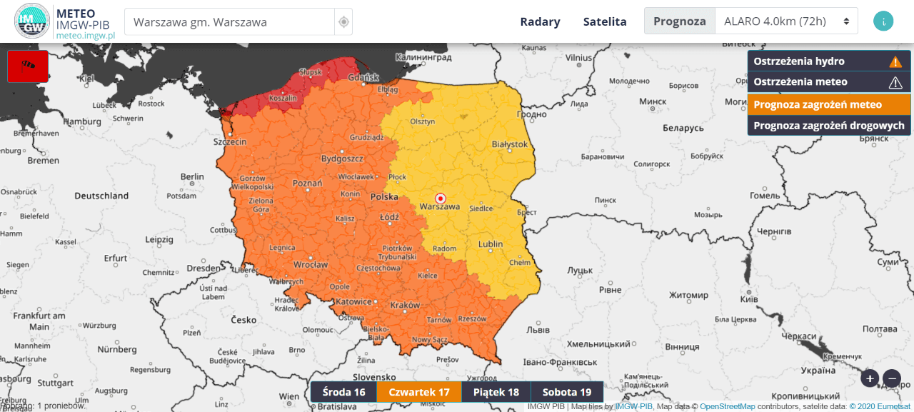 Screenshot meteo imgw pl 2022 02 16 11 17 59