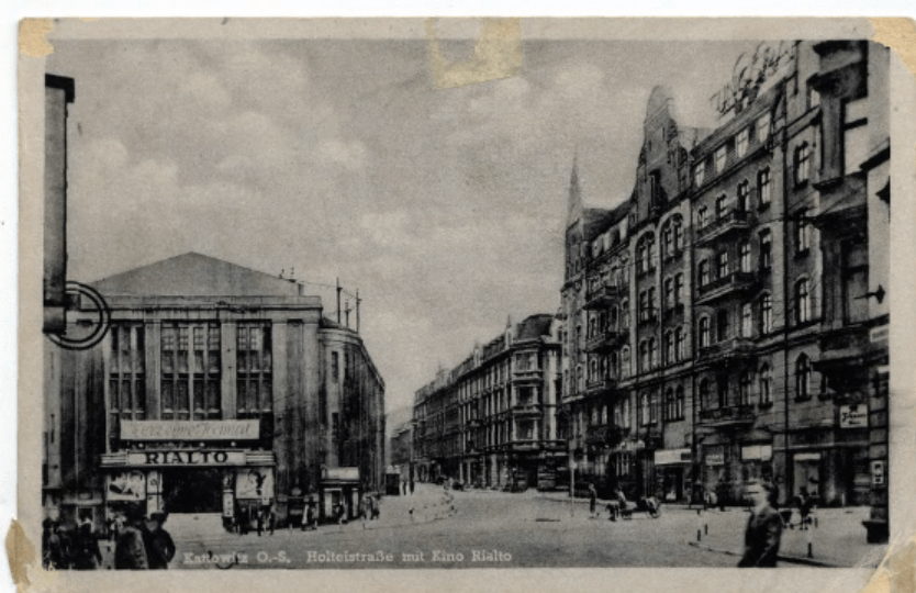 Kino Rialto, pocztówka, lata 1939-1944