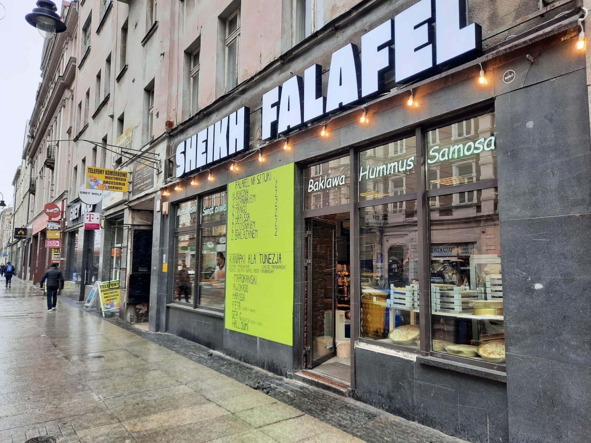 Sheikh falafel katowice 3maja 13